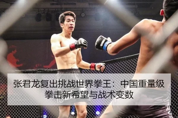 张君龙复出挑战世界拳王：中国重量级拳击新希望与战术变数